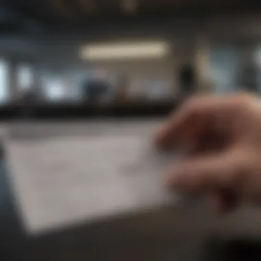 Examining Security Measures Analyzing the security features of a check