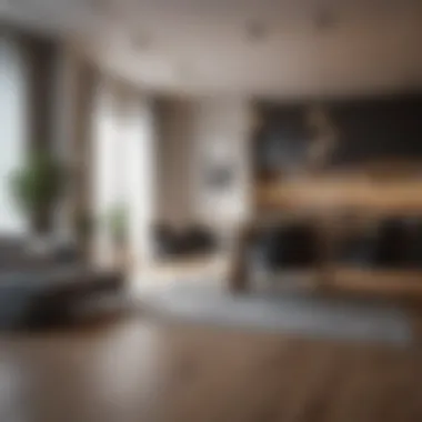 Stylish Apartment Interior Modern apartment interior showcasing a comfortable living space