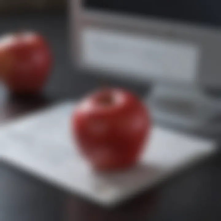 Illustration showing Apple Credit Check Process