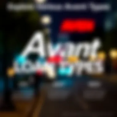 Infographic on loan types available