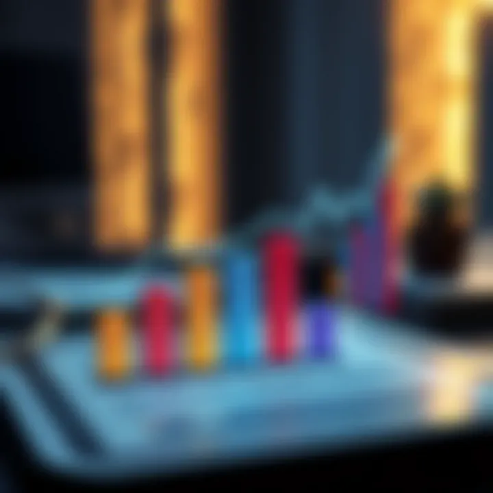 Analyzing Earnings Statistics Bar graph showcasing potential earnings from surveys