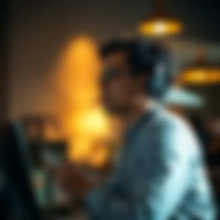 Evaluating Financial Outcomes Person contemplating earnings from online surveys
