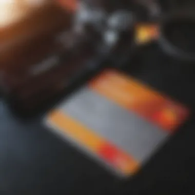 Aviator Mastercard Travel Insurance Details A close-up of an Aviator Mastercard displaying travel insurance details