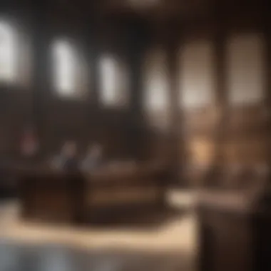 The Judicial Setting for Bankruptcy Proceedings Bankruptcy Courtroom Interior
