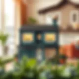 A detailed infographic showcasing different types of home loans