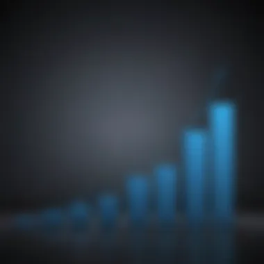 Empowering Business Growth Business Growth Graph Illustrating BlueVine's Impact