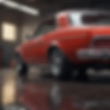 Creative depiction of a car as a prize