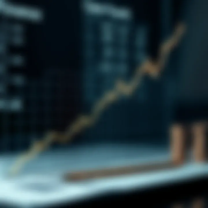 Career Growth in Finance A graph showcasing career growth in finance