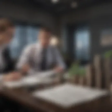 Comparison table of responsibilities of financial specialists and analysts