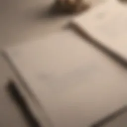 Crafted Resignation Letter on Elegant Stationery