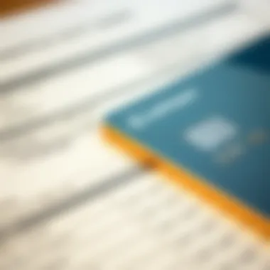 Credit Card and Credit Report A close-up of a credit card alongside a credit report