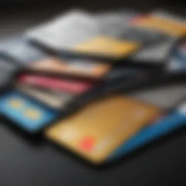 Analyzing Various No Transfer Fee Credit Card Choices Illustration showing comparison of credit card options