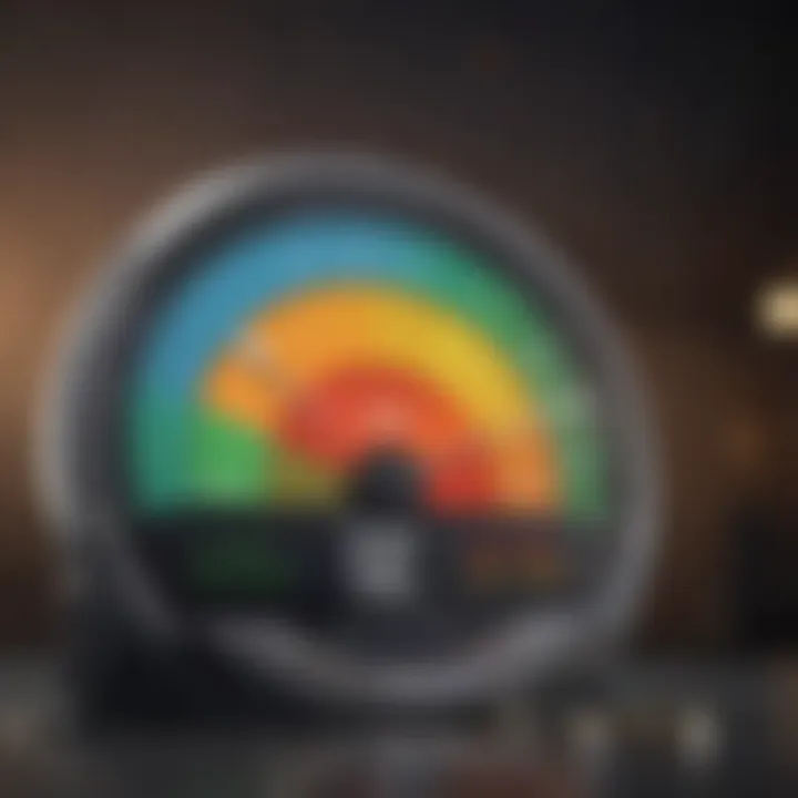 Credit Score Impact Credit score dropping graph