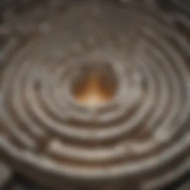 Unlocking the Maze of Credit Score Requirements Illustration of a labyrinth symbolizing navigating credit score requirements