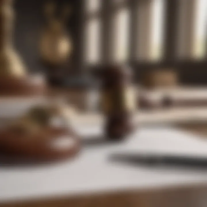 Regulatory documents and a gavel