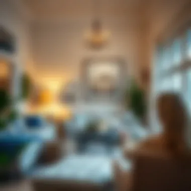 A cozy home interior with a welcoming atmosphere