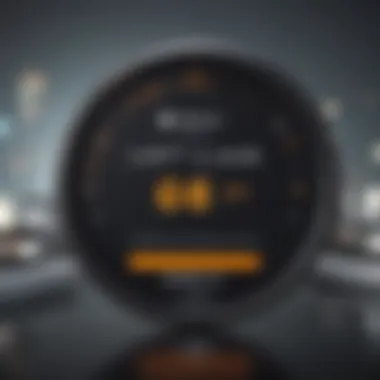 Cutting-Edge Digital Investment Platform Digital Interface Showing Financial Investment Options