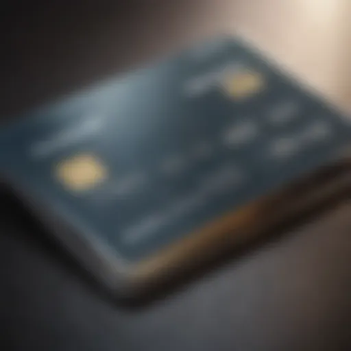 Elegant card design for credit report update request