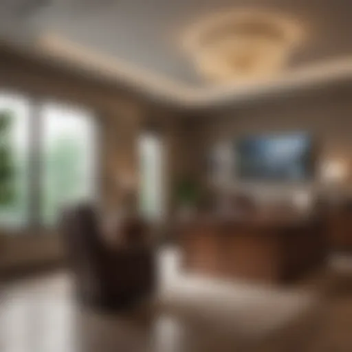 Elegant Wealth Management Office Interior