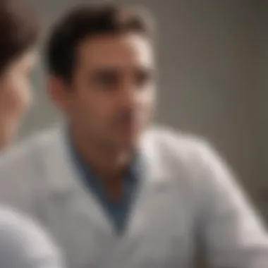 Diverse Patient Interaction in Psychiatry Psychiatrist working with diverse patients