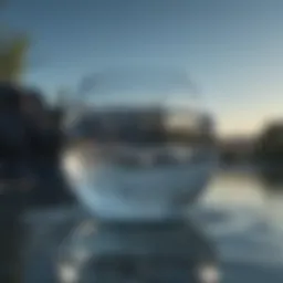 Crystal clear water symbolizing purity and abundance