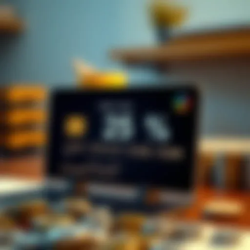 Understanding Interest Mechanics Visual representation of credit card interest calculation