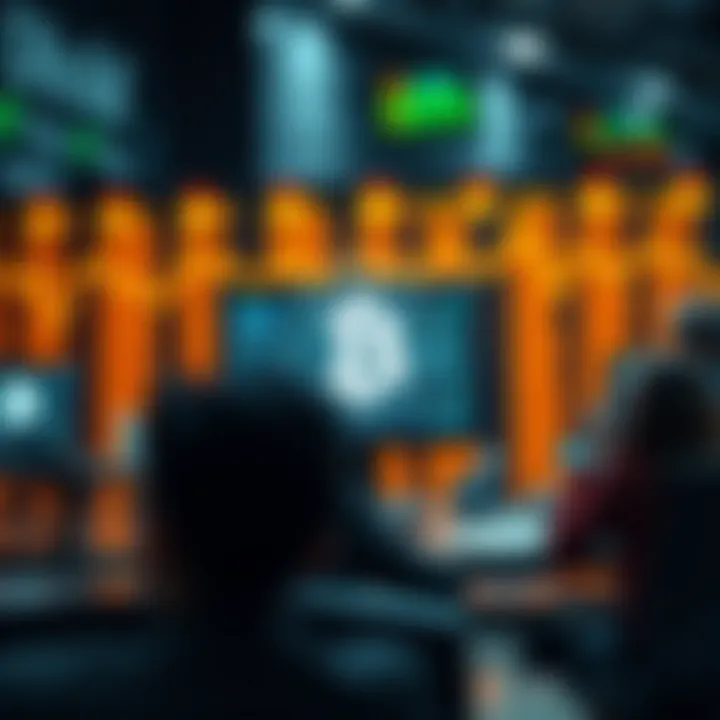 Visual representation of technological safeguards in crypto trading