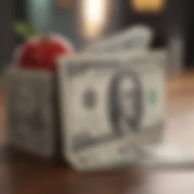 Cash Back on Travel Expenses Illustration of cash back on travel expenses