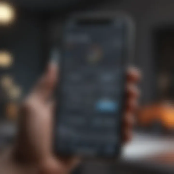 Infographic showing benefits of using expense tracker apps