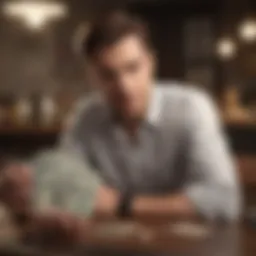 Illustration depicting financial freedom