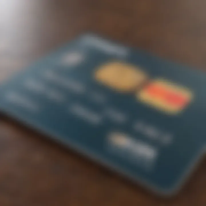 An infographic comparing credit card features