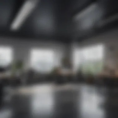 An office setting showcasing a modern workspace