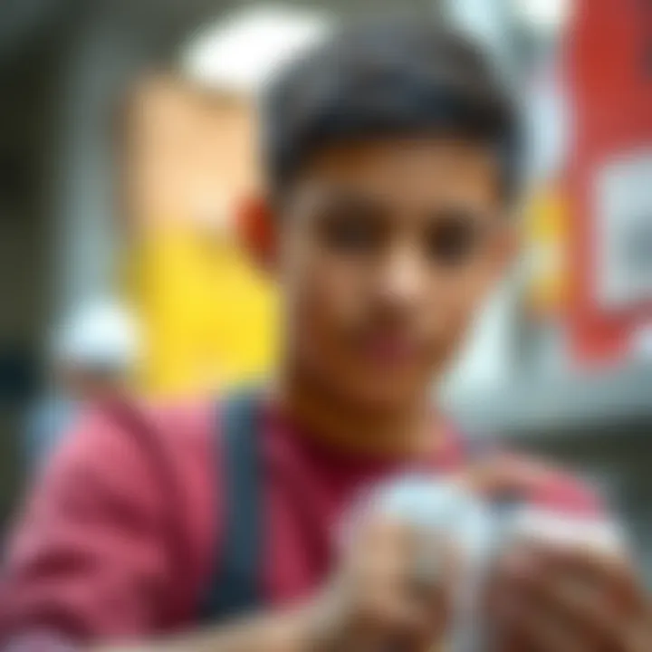 Part-Time Work for Young Teens A fourteen-year-old engaged in part-time work