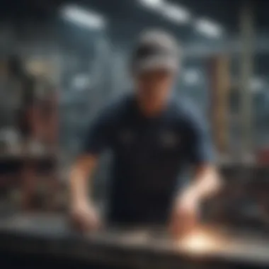 Training for Future Sheet Metal Workers Training session for aspiring sheet metal workers