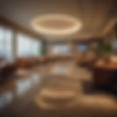 Experiencing Luxury Travel with Business Gold Card Perks A traveler enjoying luxury travel benefits at an airport lounge