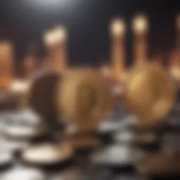 Visual representation of dividend yields