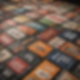 A vibrant display of grocery game coupons showcasing various offers and discounts.