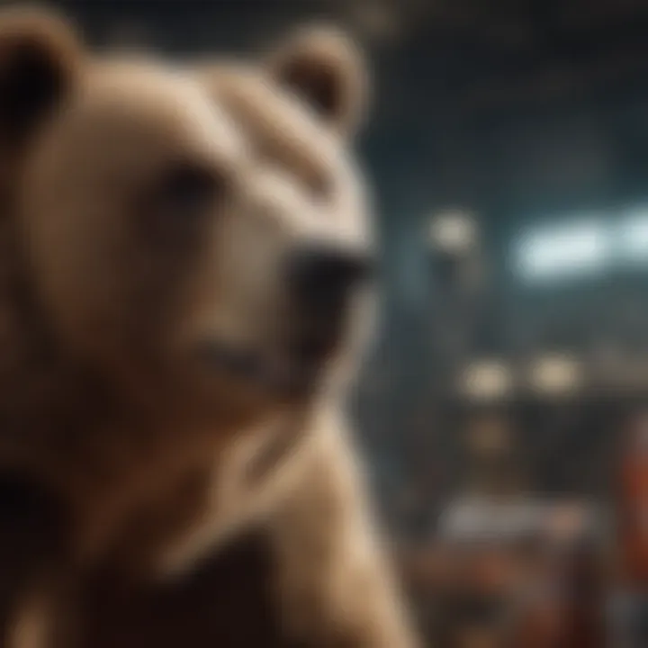 Infographic on the advantages and risks of Russell Bear ETF