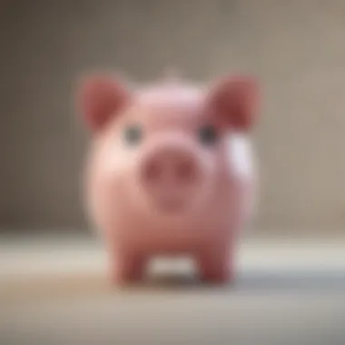 Innovative Piggy Bank Design for the Digital Age A unique piggy bank design integrated with digital elements, highlighting the modern approach to savings in the digital age.