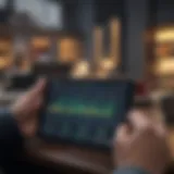 Insightful financial analysis on a digital device