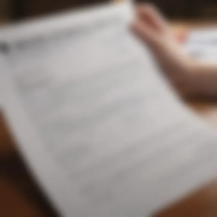 Income verification document rejection