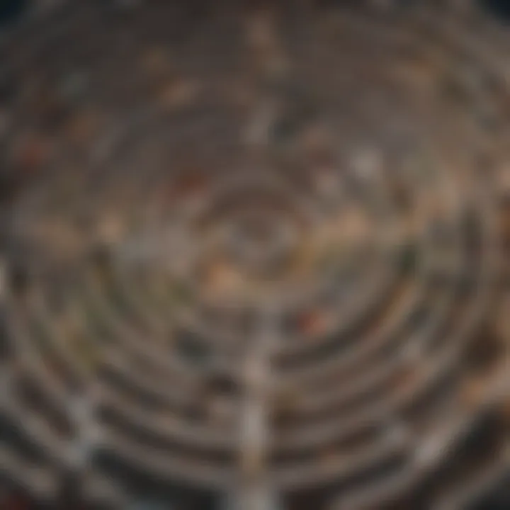Illustration of a maze symbolizing complex financial decisions