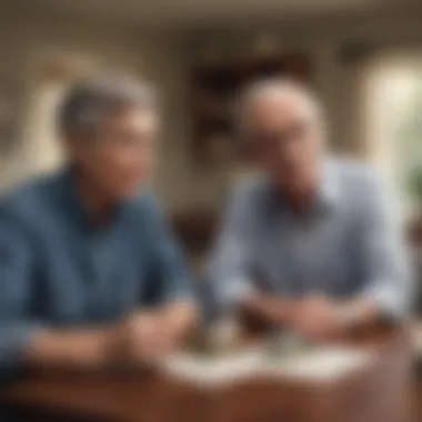 Financial Advantages of Government Mortgage Programs Visual representation of financial benefits for seniors