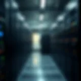 Schematic representation of a data center