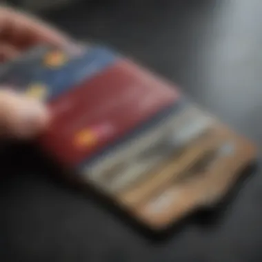 A wallet filled with credit cards indicating responsible credit usage