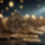 Diverse range of cryptocurrencies represented as symbols
