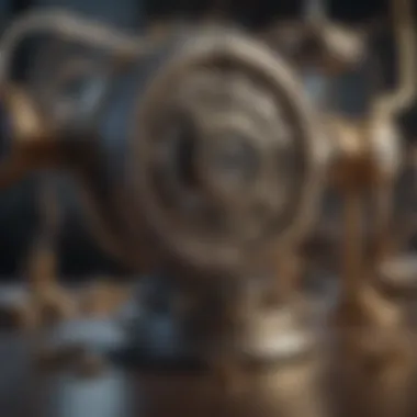 Illustration depicting the intricate mechanisms of index funds
