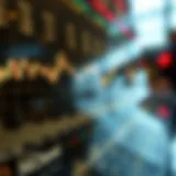 Historical Stock Market Trends A vintage stock market chart showcasing historical trends