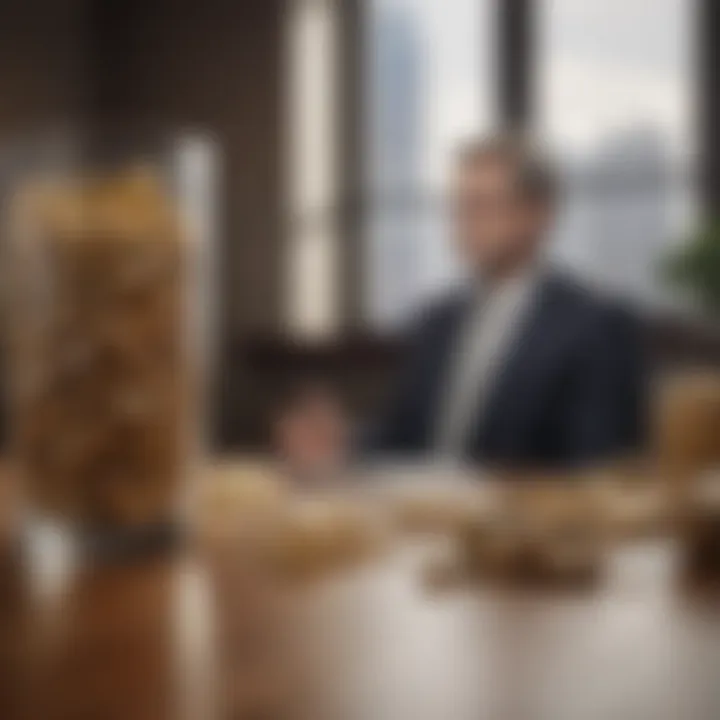 Conceptual imagery showing the holistic approach in integral wealth management