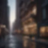 Modern urban real estate development